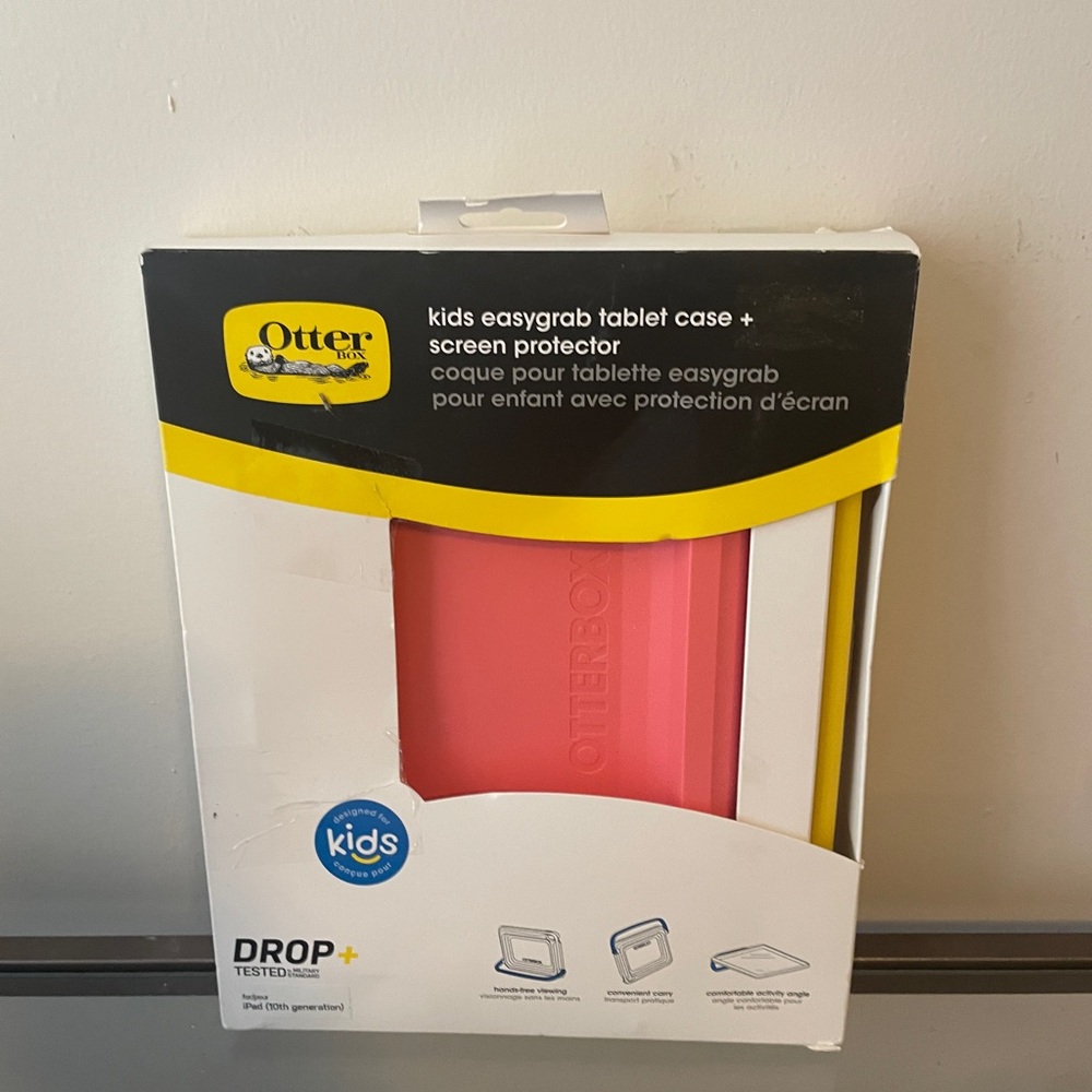 OtterBox Kids EasyGrab Tablet Case with Screen Protector